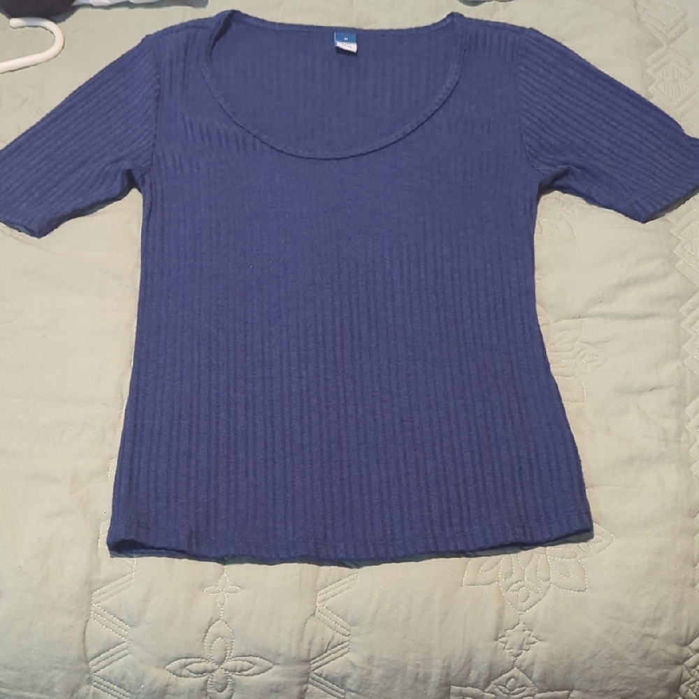 Old Navy Blue Knit Sweater
